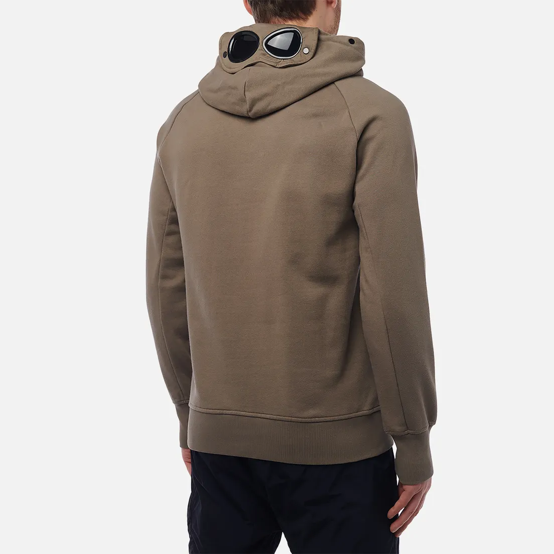 C.P. Company Мужская толстовка Diagonal Raised Fleece Goggle Hooded