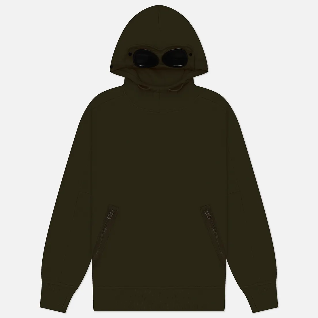 C.P. Company Мужская толстовка Diagonal Raised Fleece Goggle Hooded