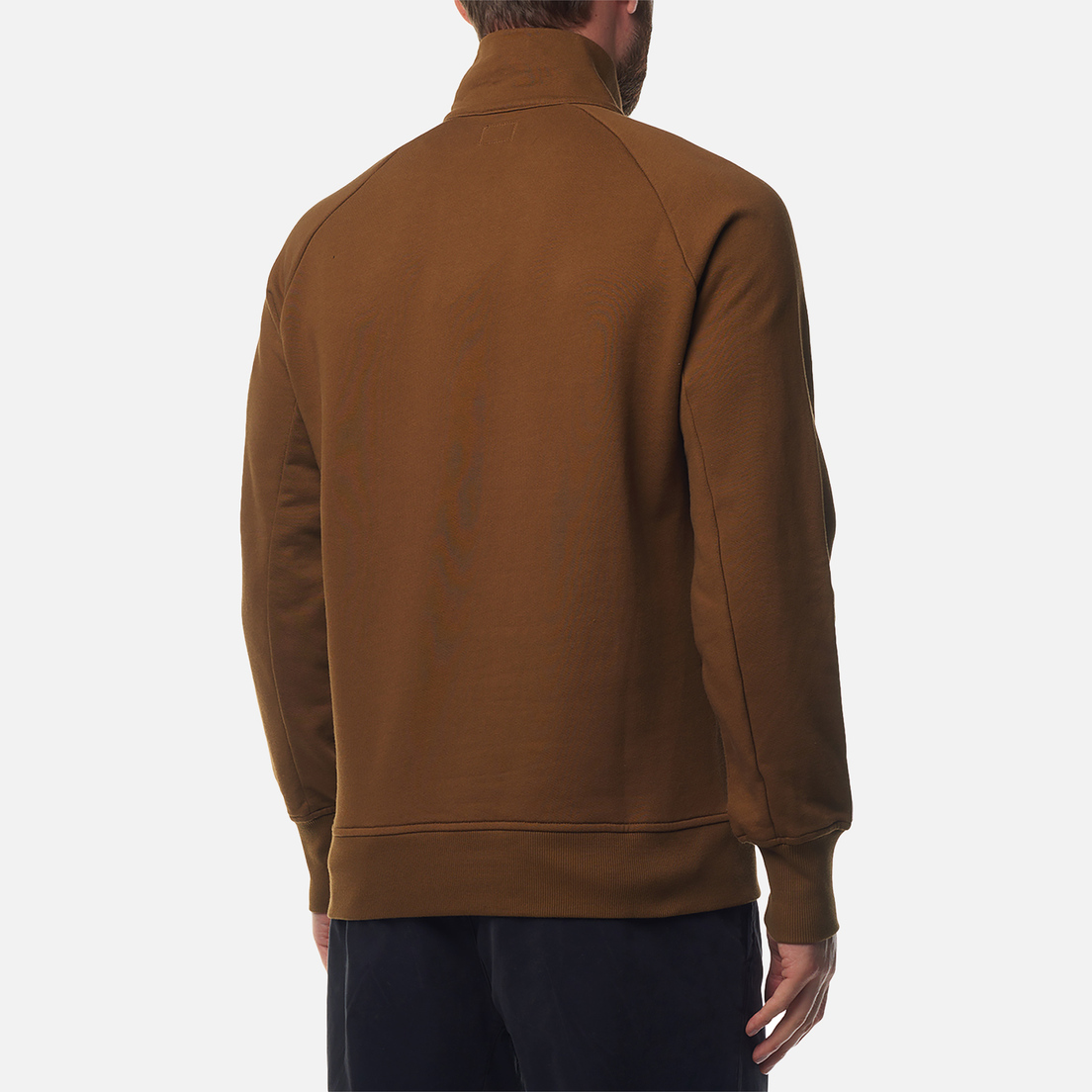 C.P. Company Мужская толстовка Diagonal Raised Fleece Half Zipped