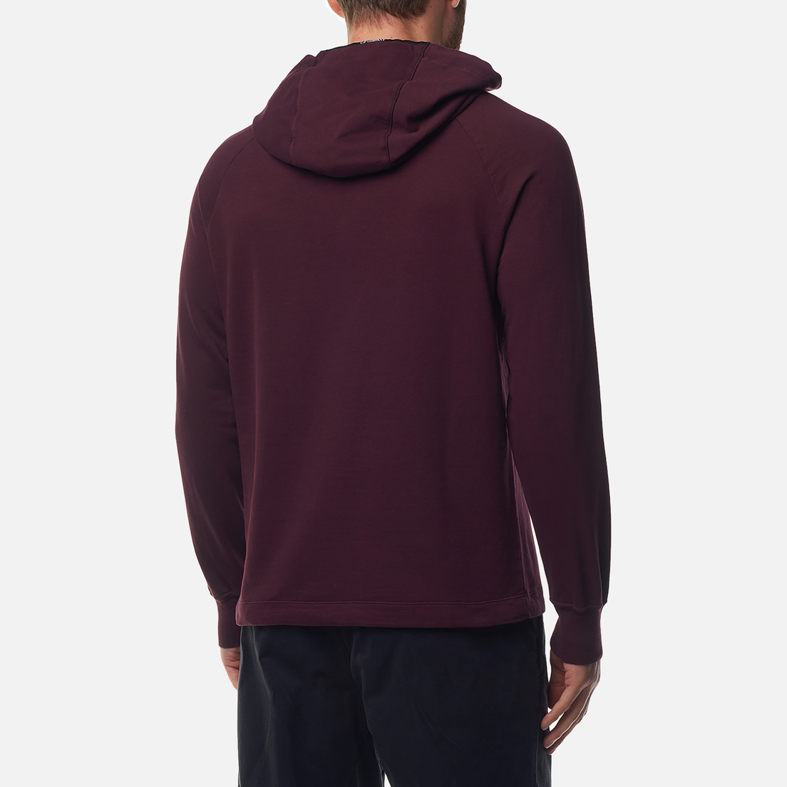 C.P. Company Мужская толстовка Light Fleece Hoodie Garment Dyed