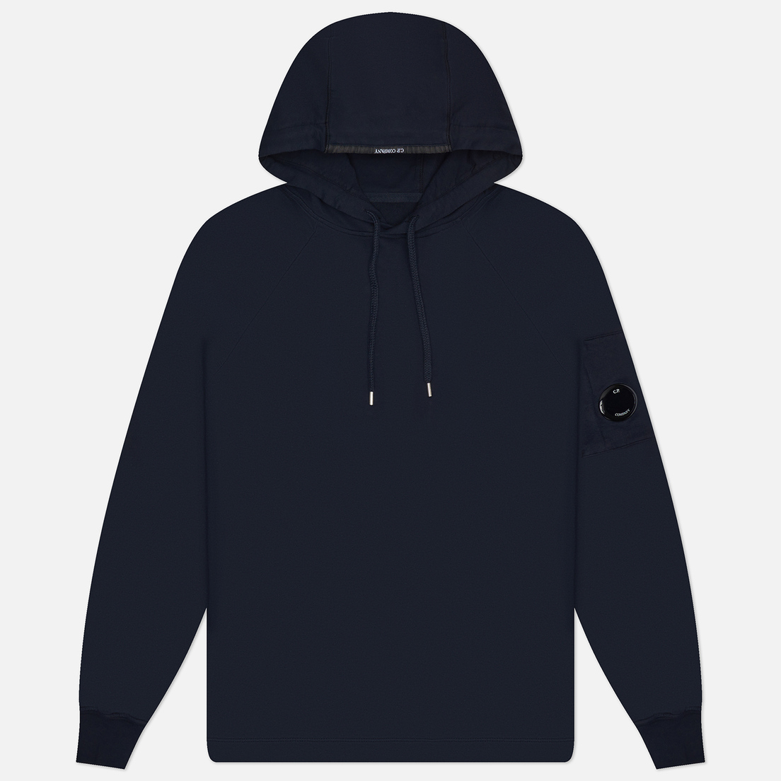 Light Fleece Hoodie Garment Dyed