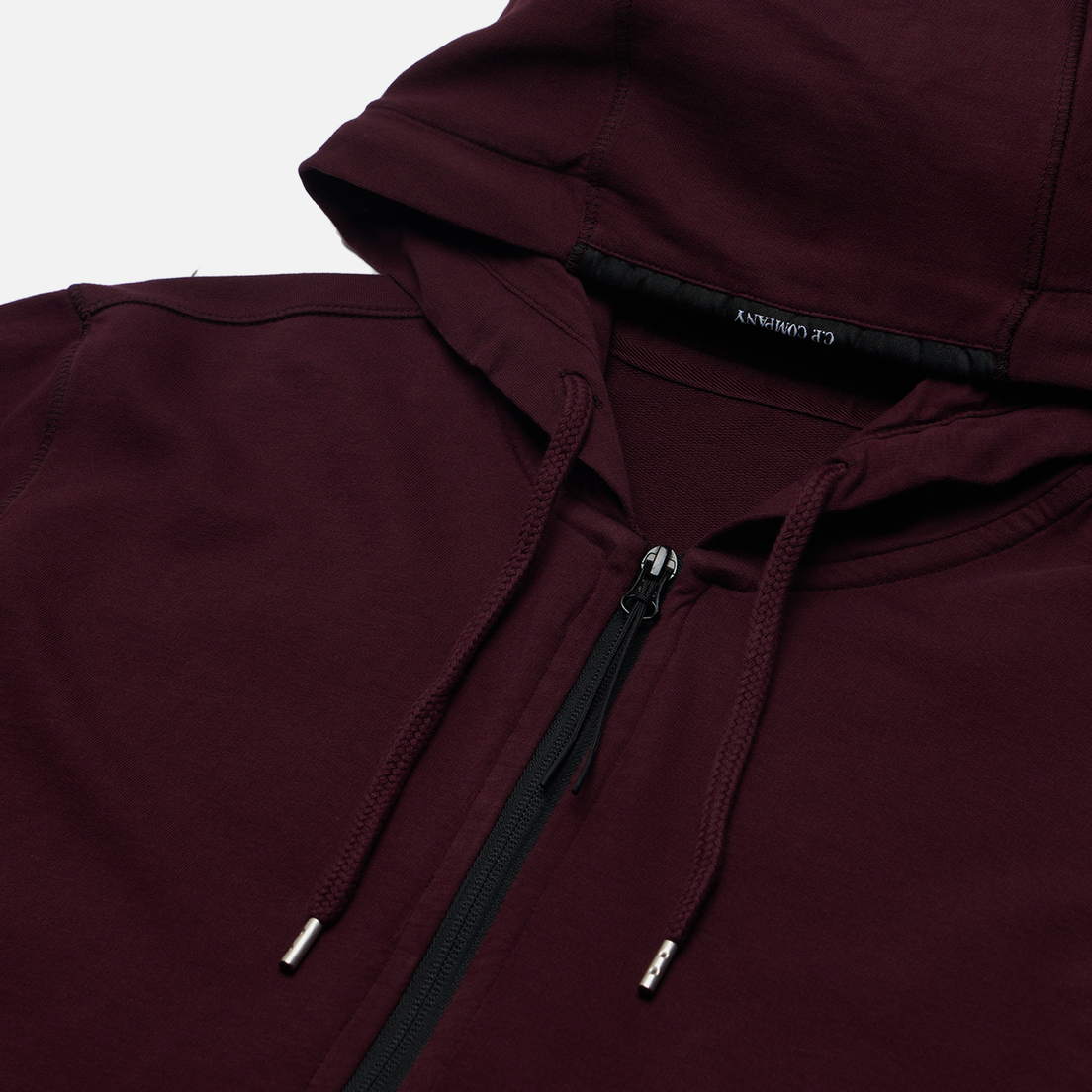 C.P. Company Мужская толстовка Light Fleece Zipped Hoodie Garment Dyed