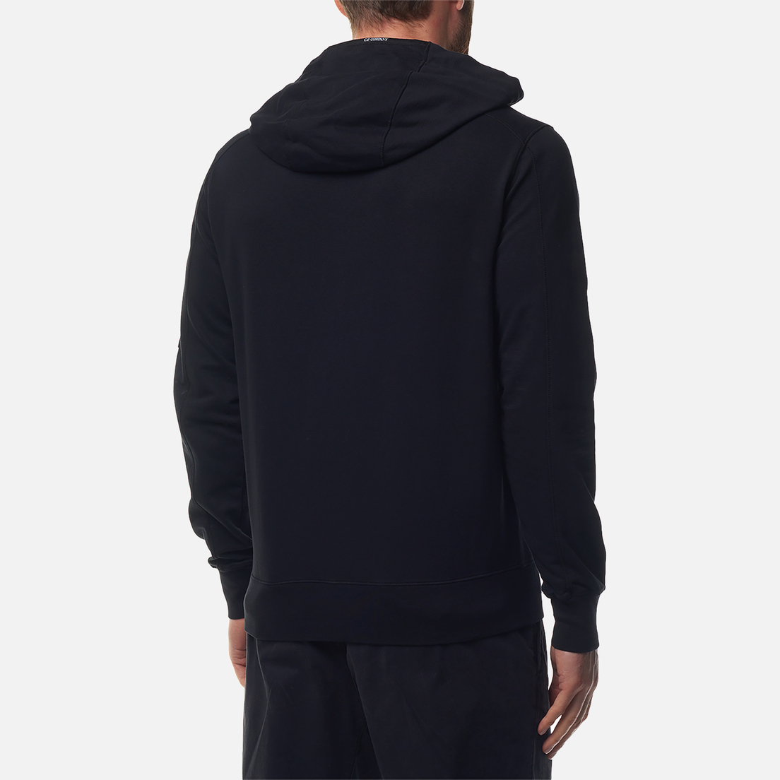 C.P. Company Мужская толстовка Light Fleece Zipped Hoodie Garment Dyed