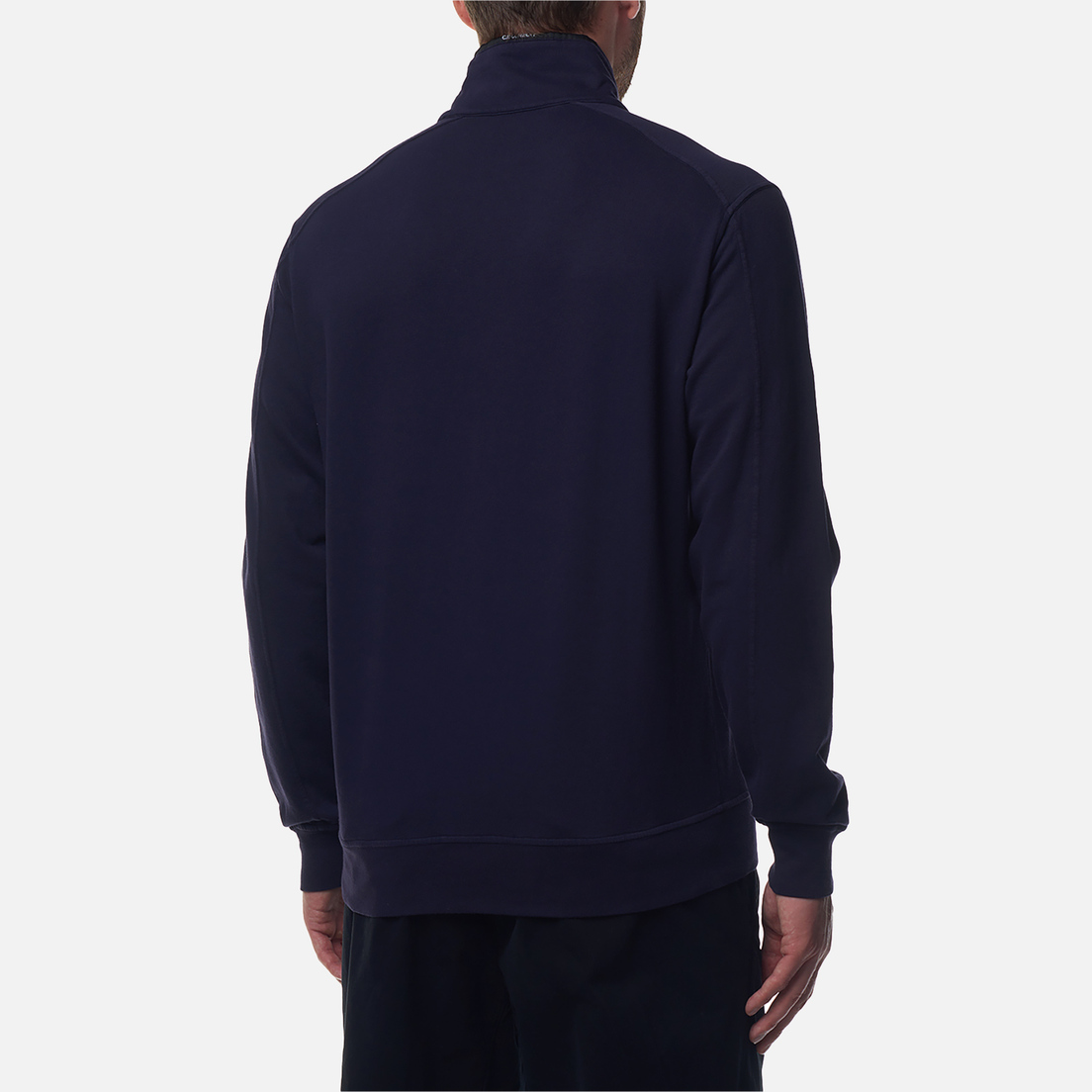 C.P. Company Мужская толстовка Light Fleece Half Zipped Garment Dyed