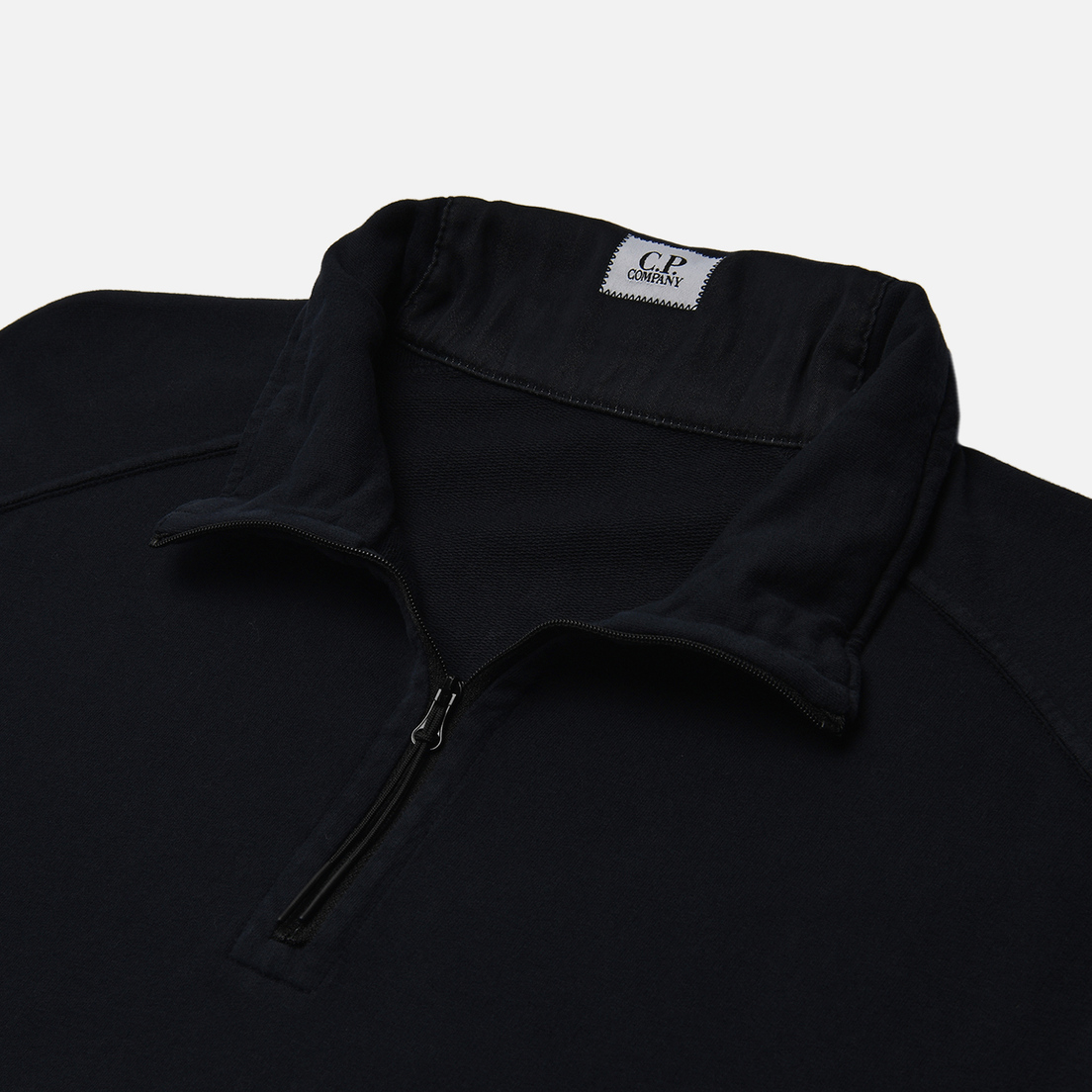 C.P. Company Мужская толстовка Light Fleece Half Zipped Garment Dyed