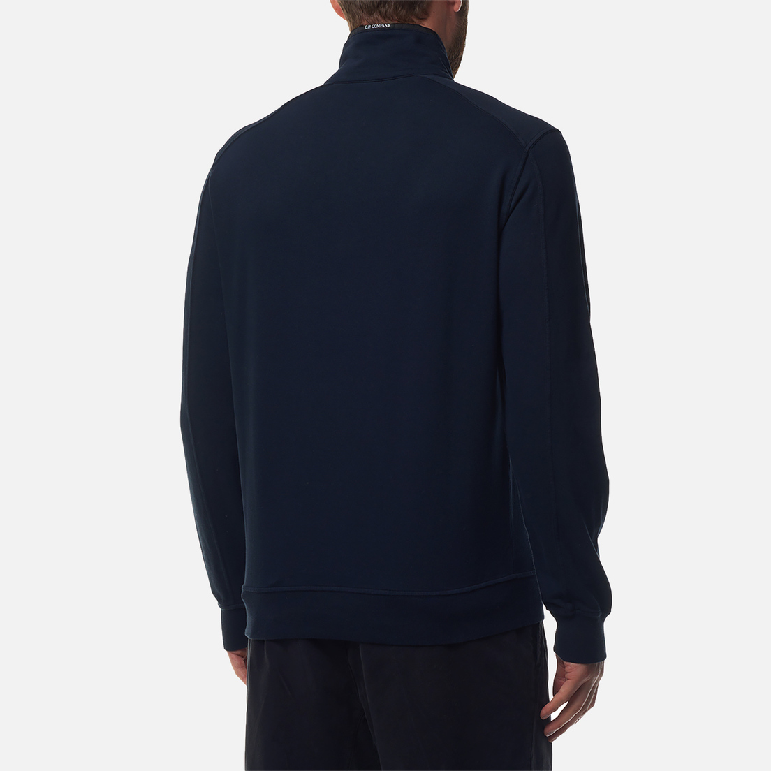 C.P. Company Мужская толстовка Light Fleece Half Zipped Garment Dyed