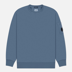 C.P. Company Мужская толстовка Brushed And Emerized Diagonal Fleece Lens Crew Neck