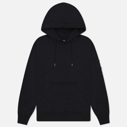 C.P. Company Мужская толстовка Brushed And Emerized Diagonal Fleece Lens Hoodie