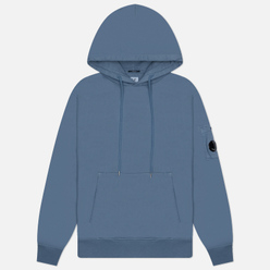 C.P. Company Мужская толстовка Brushed And Emerized Diagonal Fleece Lens Hoodie