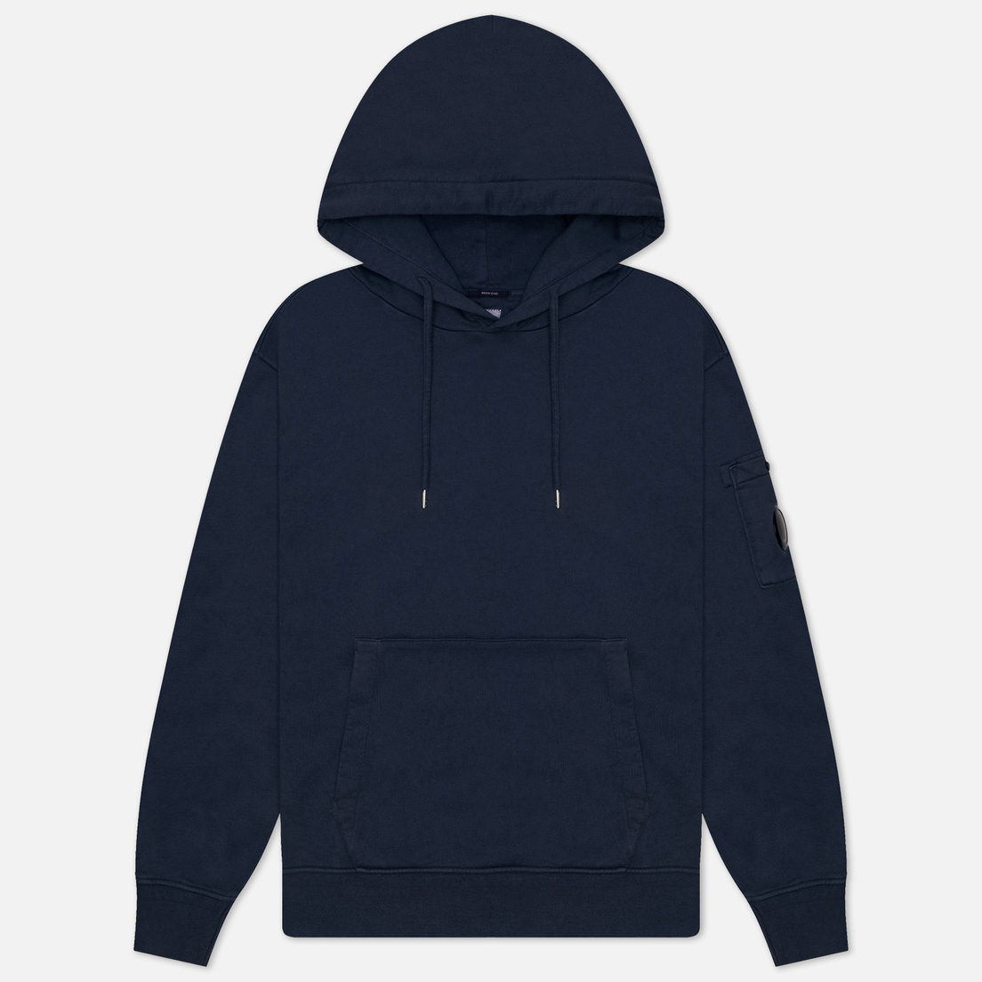 C.P. Company Мужская толстовка Brushed And Emerized Diagonal Fleece Lens Hoodie