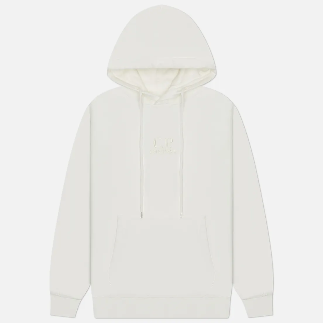 C.P. Company Мужская толстовка Brushed And Emerized Diagonal Fleece Logo Hoodie