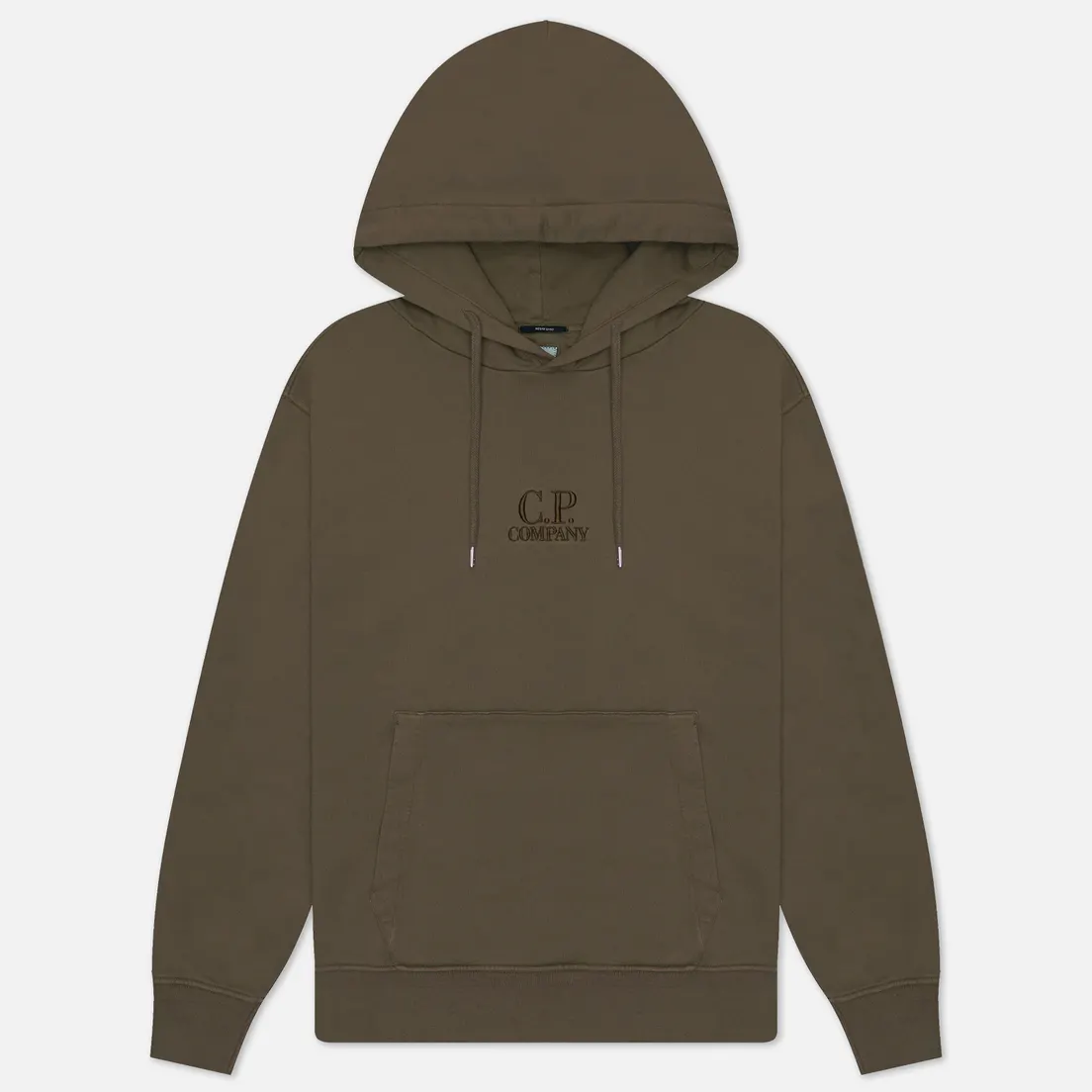 C.P. Company Мужская толстовка Brushed And Emerized Diagonal Fleece Logo Hoodie