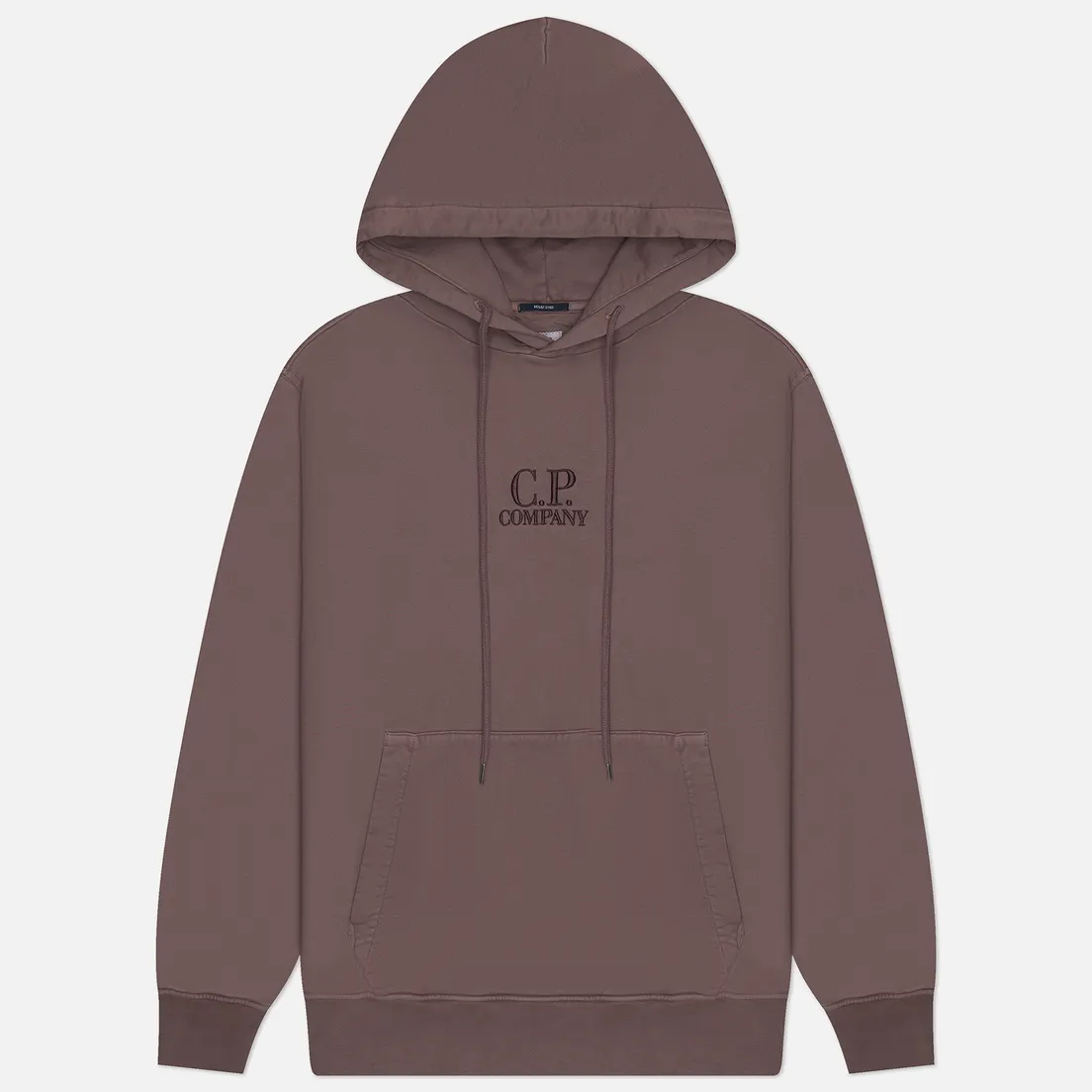 C.P. Company Мужская толстовка Brushed And Emerized Diagonal Fleece Logo Hoodie