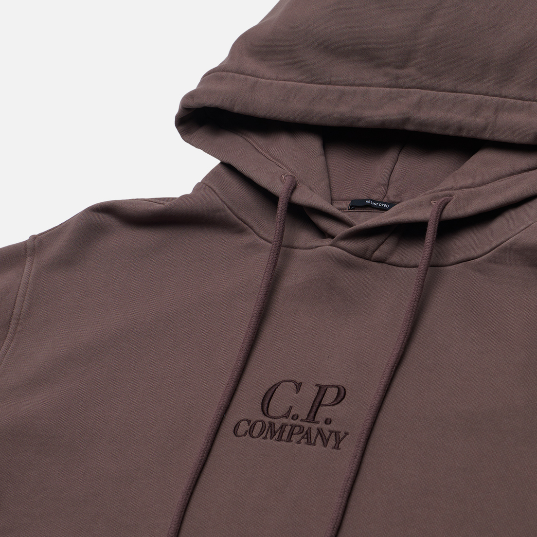 C.P. Company Мужская толстовка Brushed And Emerized Diagonal Fleece Logo Hoodie