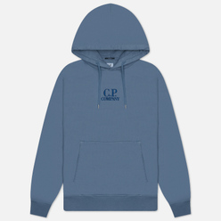 C.P. Company Мужская толстовка Brushed And Emerized Diagonal Fleece Logo Hoodie