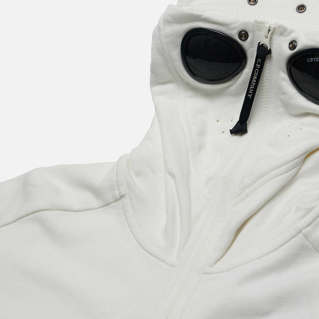 C.P. Company Мужская толстовка Diagonal Raised Fleece Goggle Zipped Hoodie