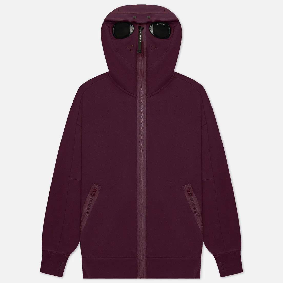 C.P. Company Мужская толстовка Diagonal Raised Fleece Goggle Zipped Hoodie