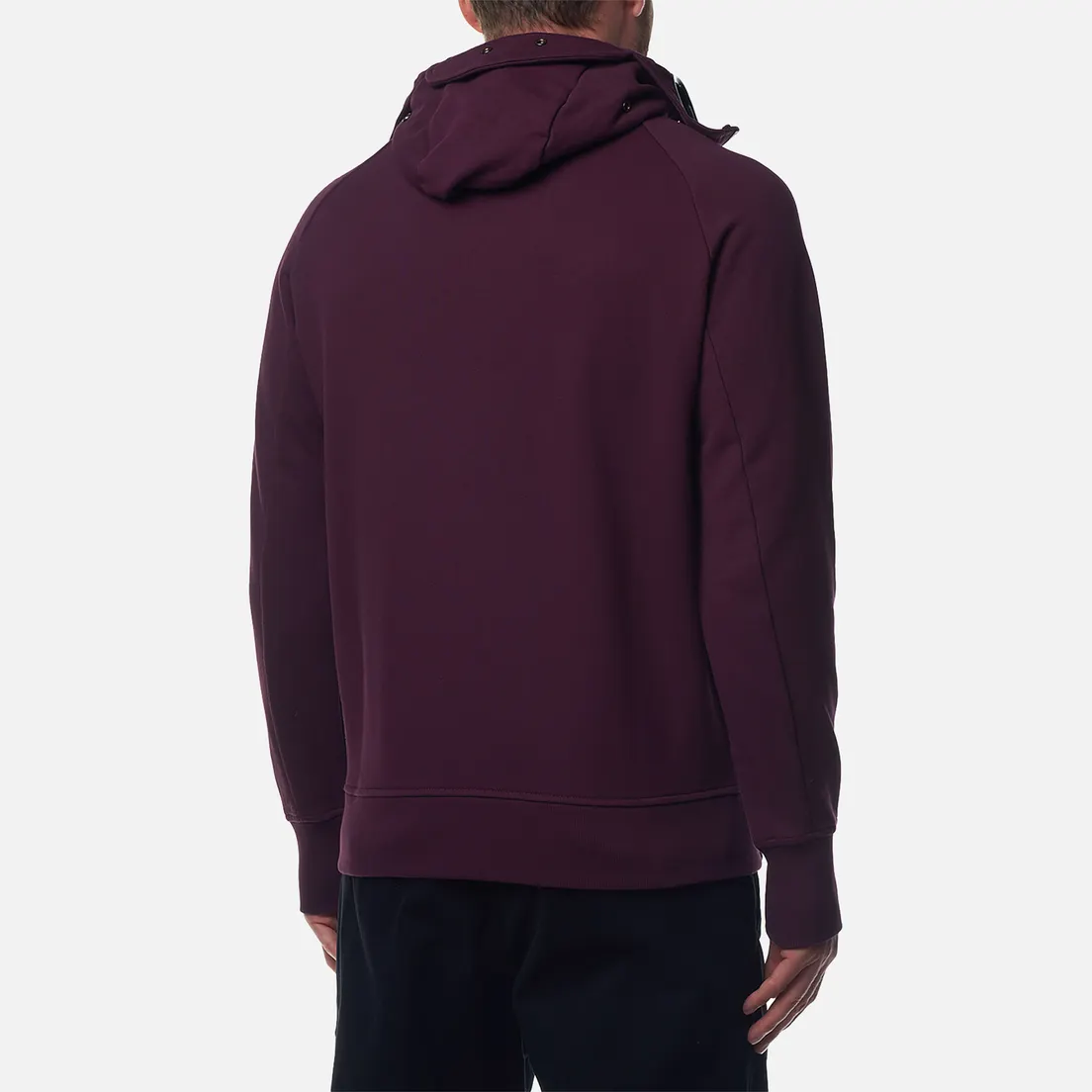 C.P. Company Мужская толстовка Diagonal Raised Fleece Goggle Zipped Hoodie