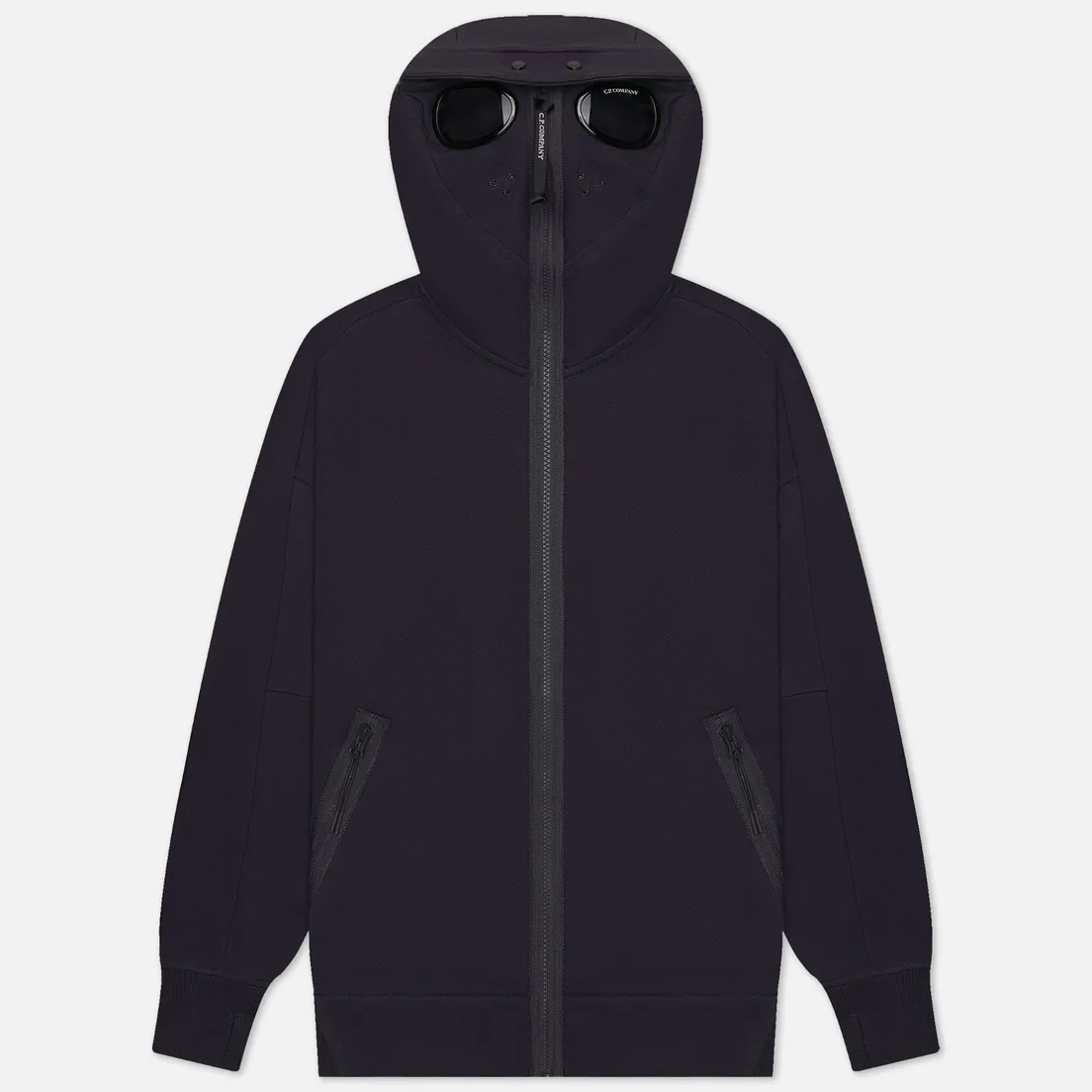 C.P. Company Мужская толстовка Diagonal Raised Fleece Goggle Zipped Hoodie