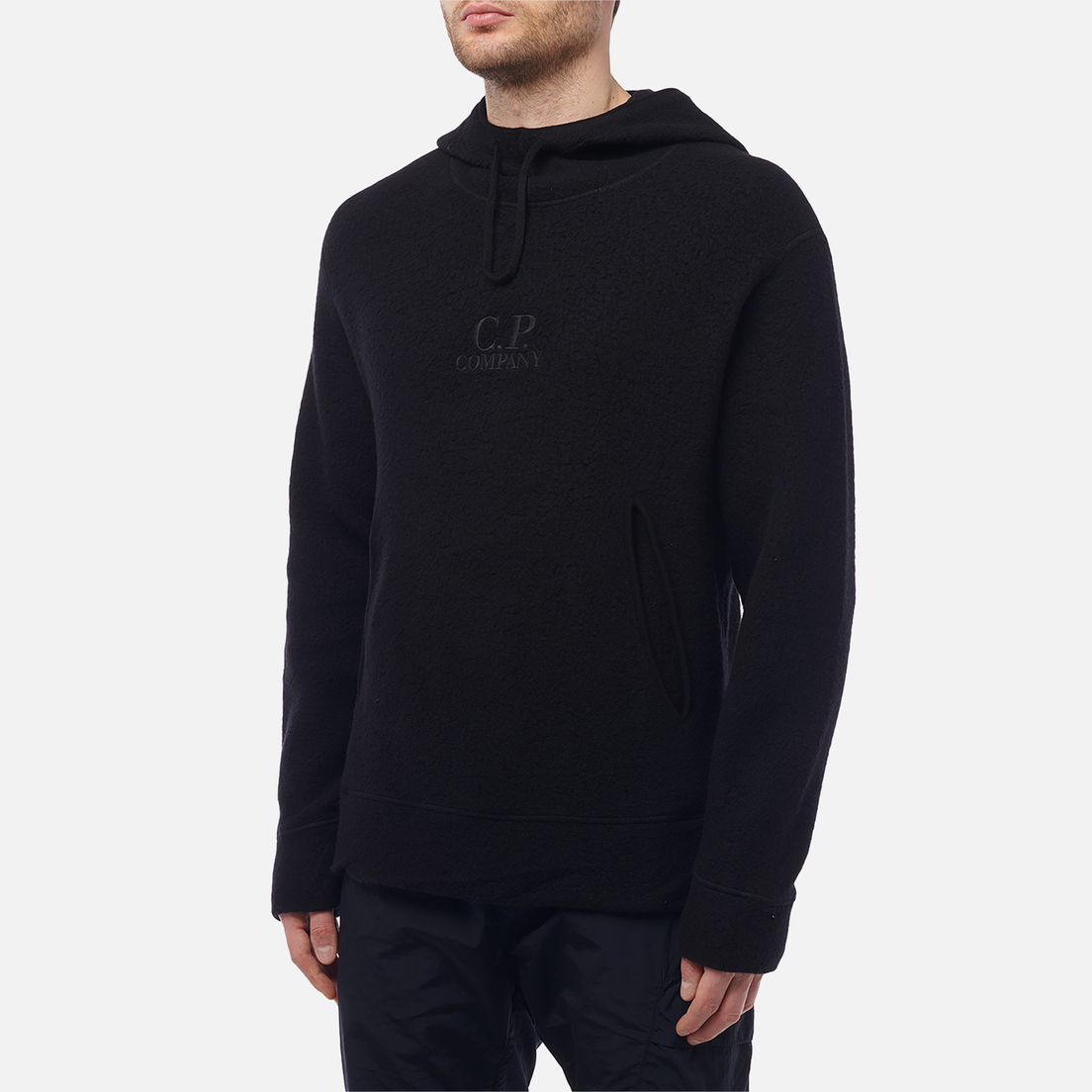 C.P. Company Мужская толстовка Wool Polar Fleece Hoodie