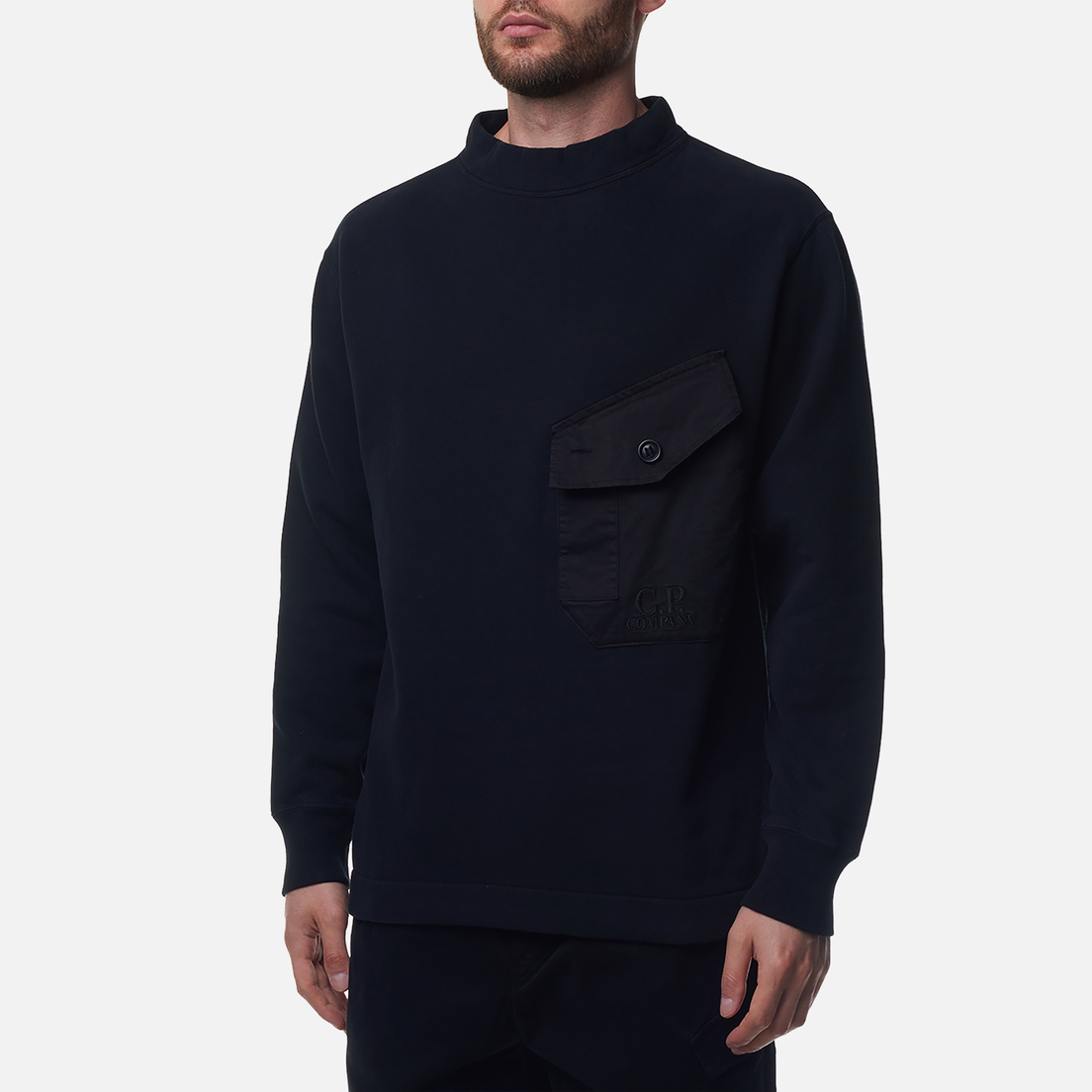 C.P. Company Мужская толстовка Mixed Funnel Neck