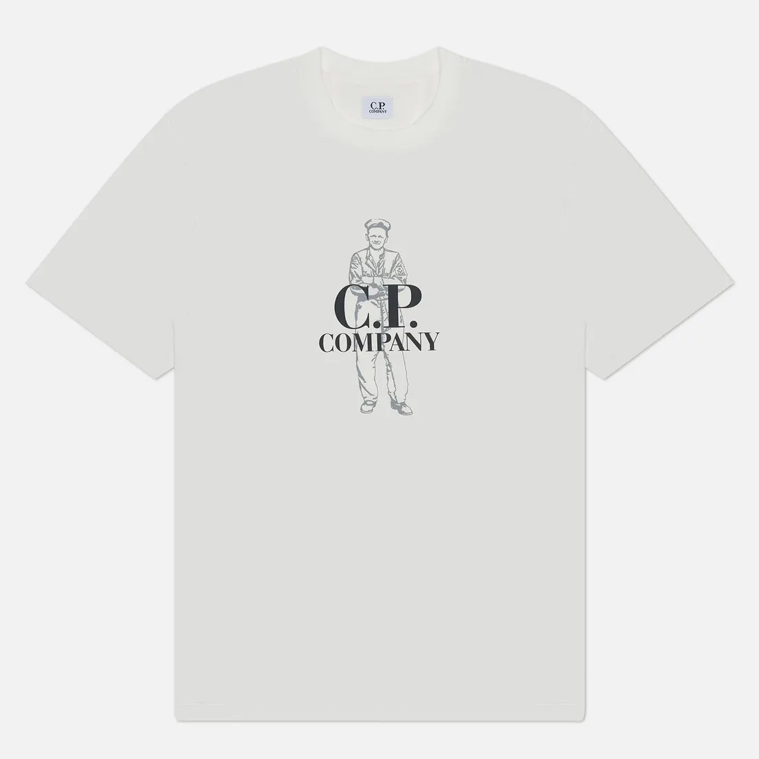 C.P. Company Мужская футболка 30/1 Jersey Printed British Sailor