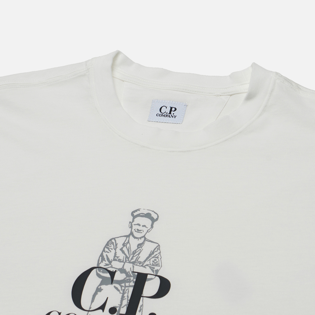 C.P. Company Мужская футболка 30/1 Jersey Printed British Sailor