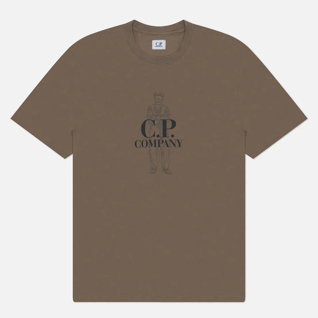 C.P. Company Мужская футболка 30/1 Jersey Printed British Sailor