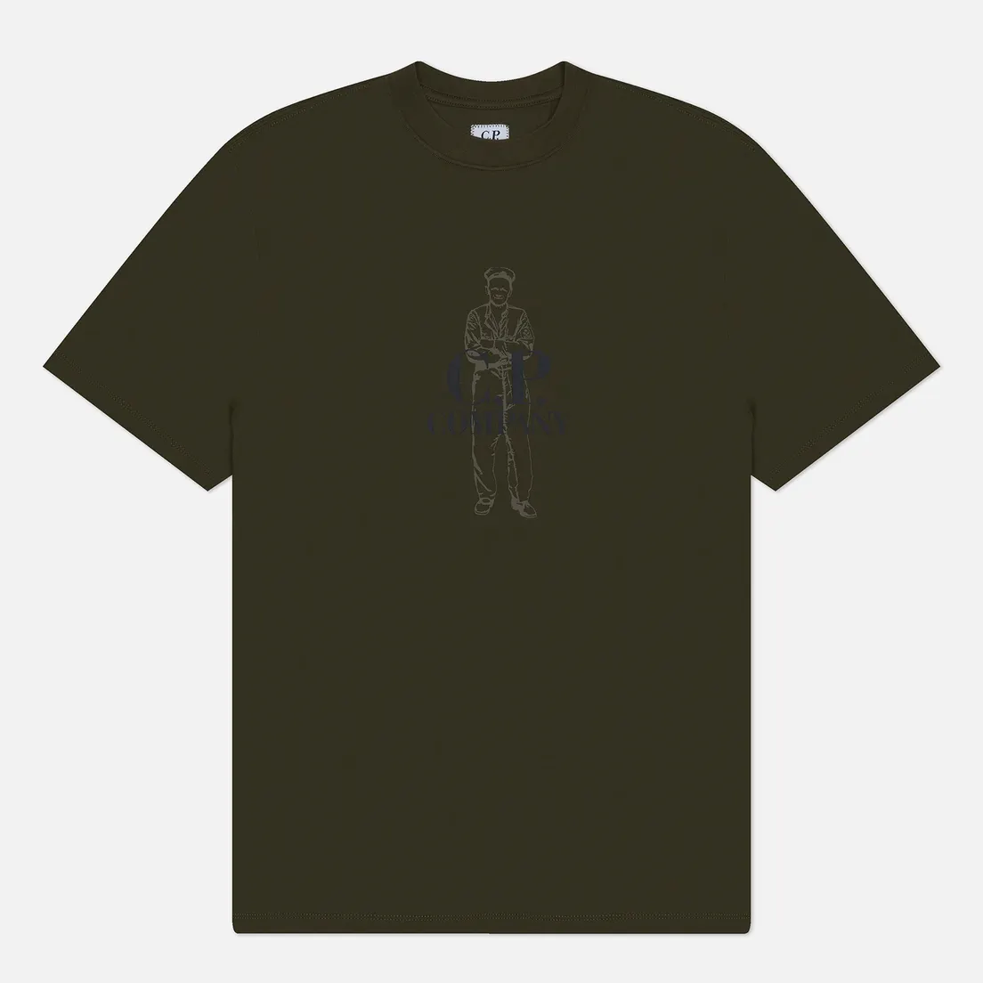 C.P. Company Мужская футболка 30/1 Jersey Printed British Sailor
