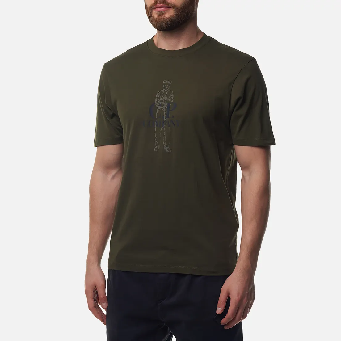 C.P. Company Мужская футболка 30/1 Jersey Printed British Sailor