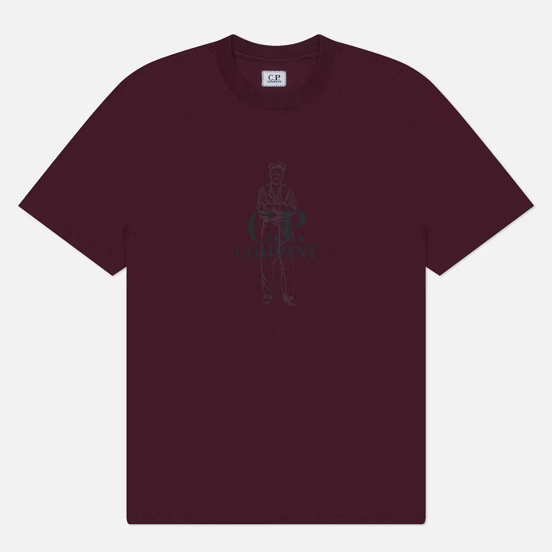 C.P. Company Мужская футболка 30/1 Jersey Printed British Sailor