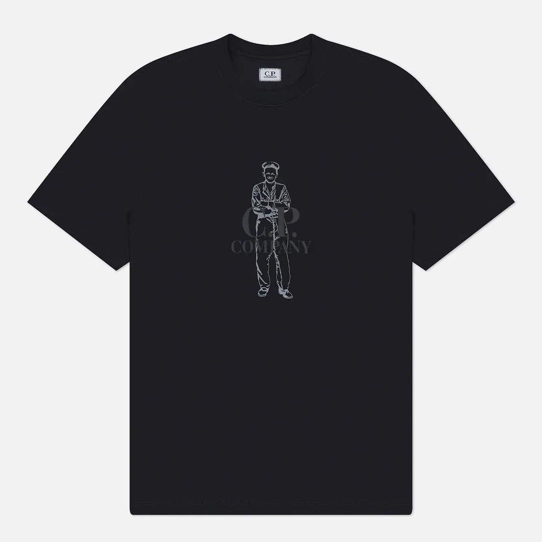 C.P. Company Мужская футболка 30/1 Jersey Printed British Sailor