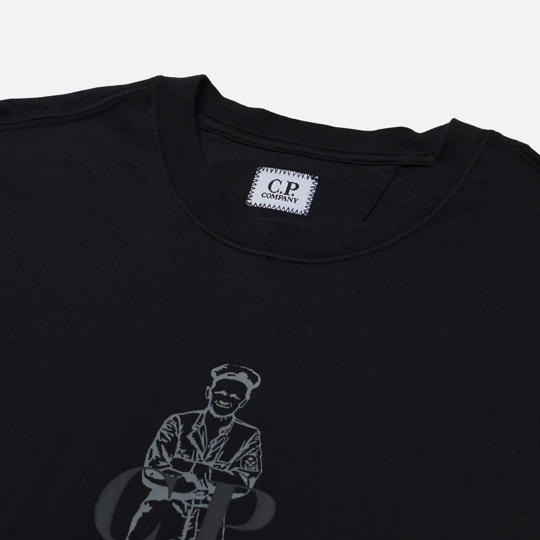 C.P. Company Мужская футболка 30/1 Jersey Printed British Sailor