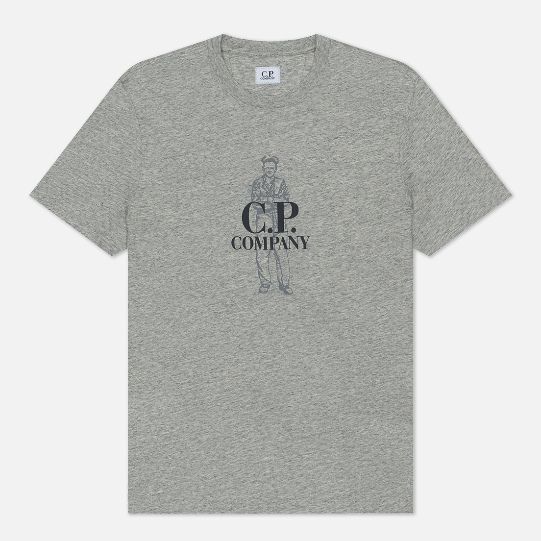 C.P. Company Мужская футболка 30/1 Jersey Printed British Sailor