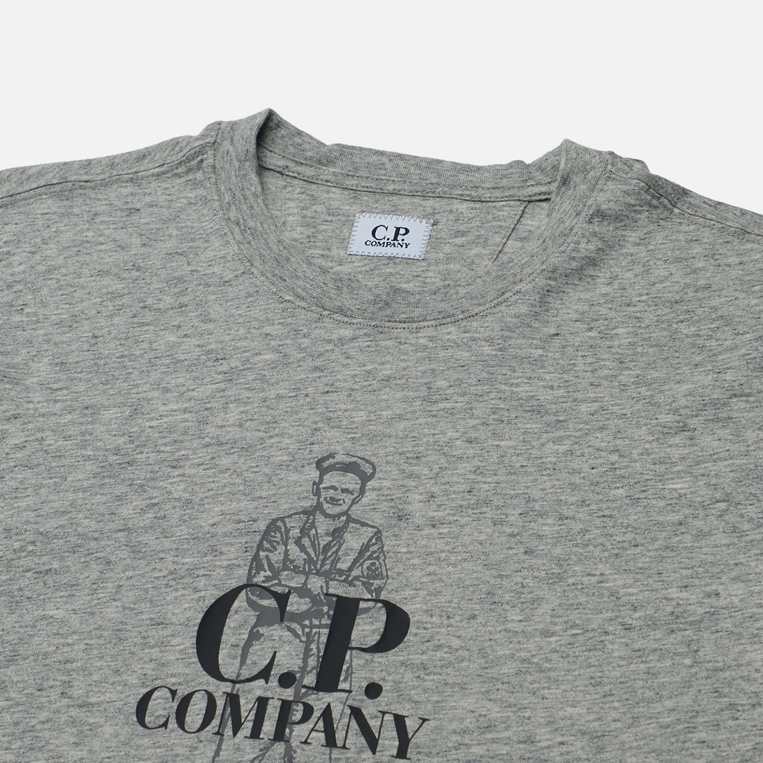 C.P. Company Мужская футболка 30/1 Jersey Printed British Sailor