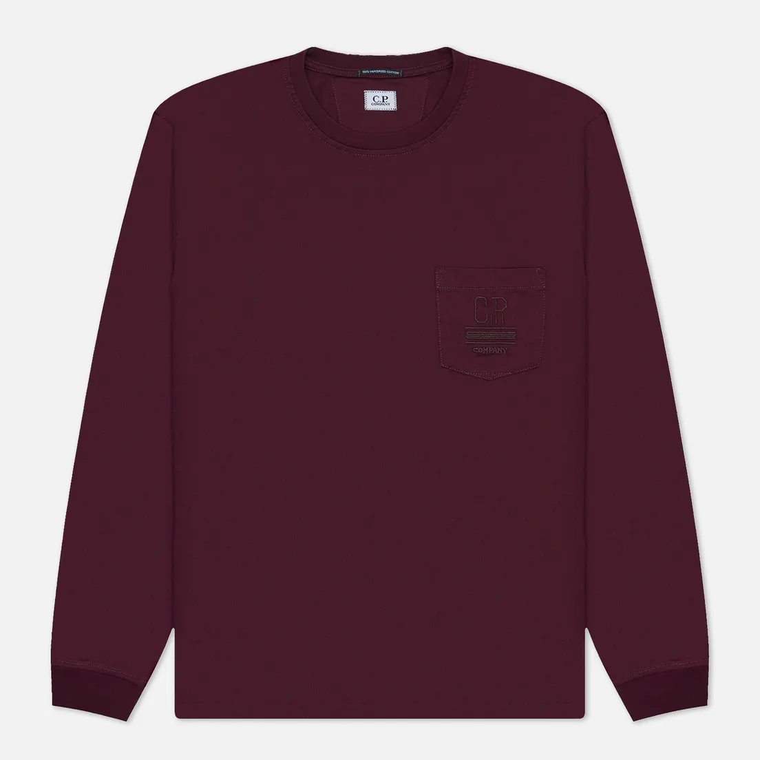 C.P. Company Мужской лонгслив Mercersized 30/2 Jersey Twisted Pocket
