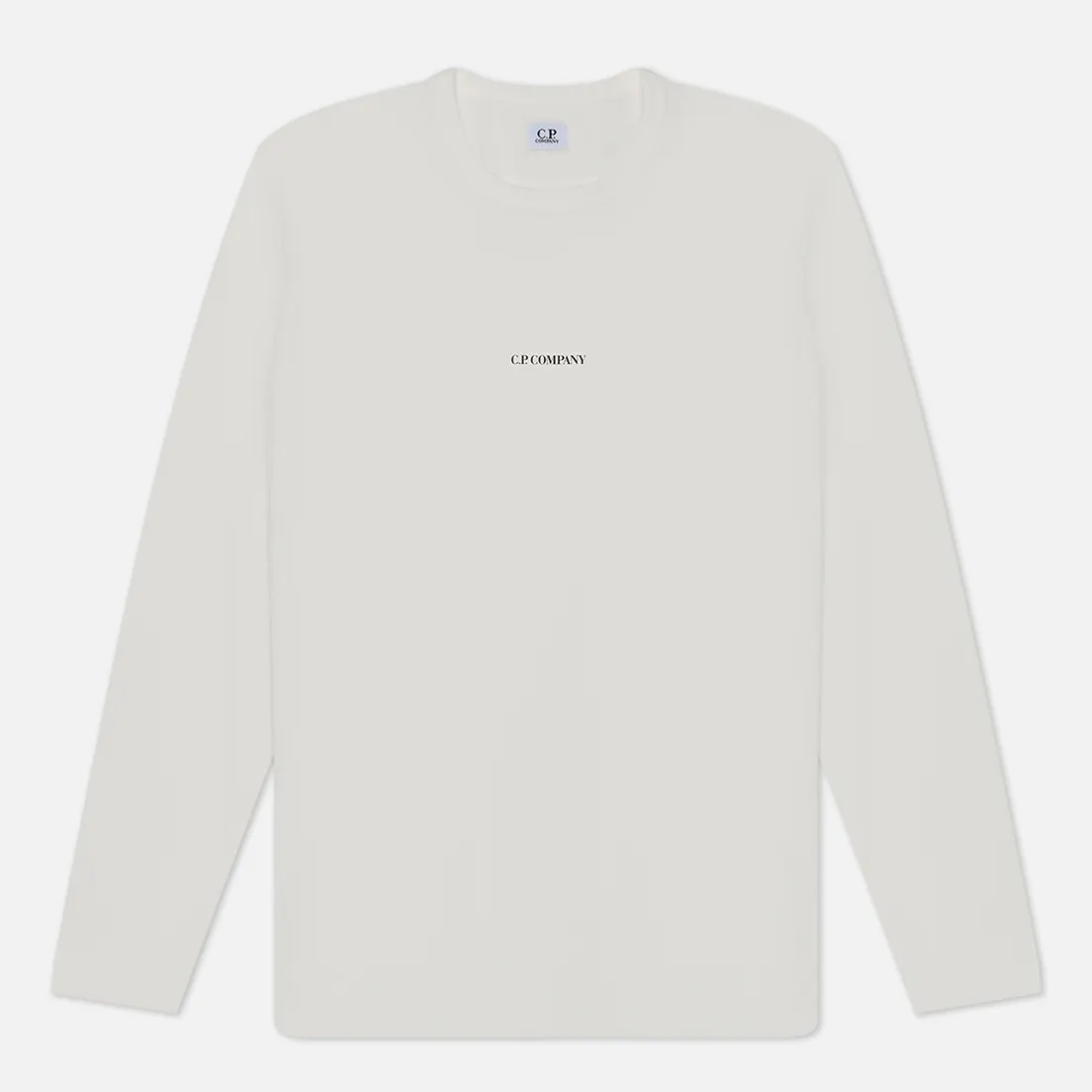 C.P. Company Мужской лонгслив Brushed Jersey Logo Regular Fit