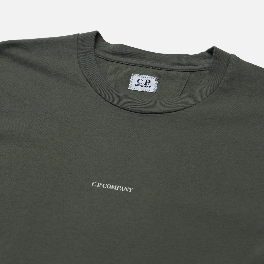 C.P. Company Мужской лонгслив Brushed Jersey Logo