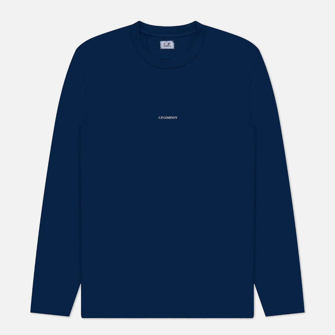 C.P. Company Мужской лонгслив Brushed Jersey Logo Regular Fit