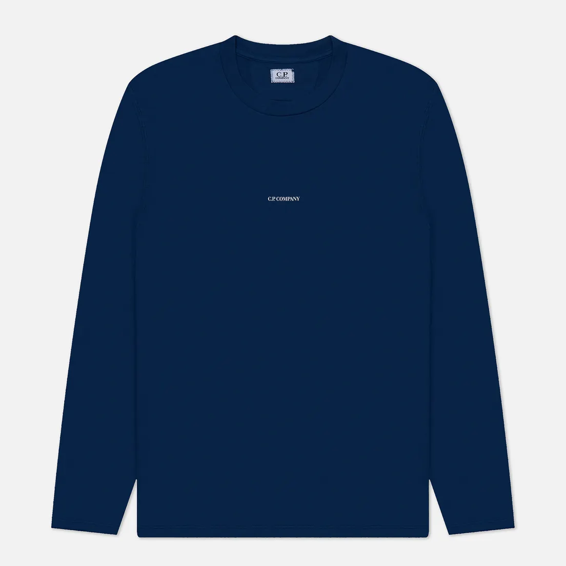 C.P. Company Мужской лонгслив Brushed Jersey Logo Regular Fit