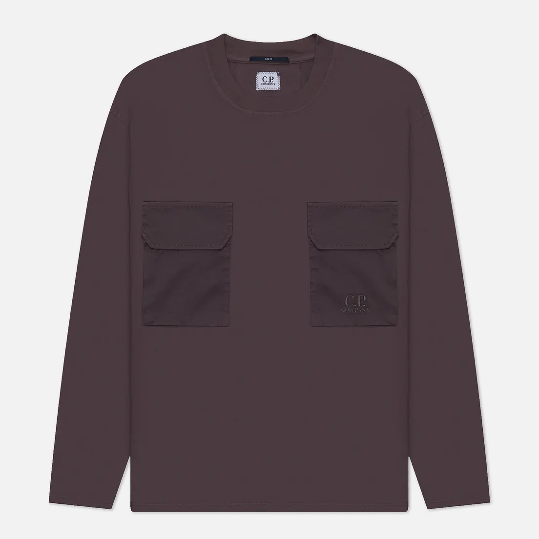 C.P. Company Мужской лонгслив Brushed Mixed Boxy