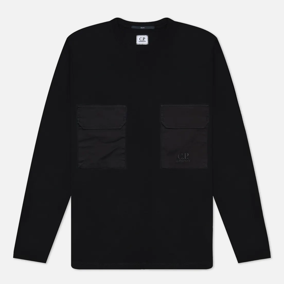 C.P. Company Мужской лонгслив Brushed Mixed Boxy