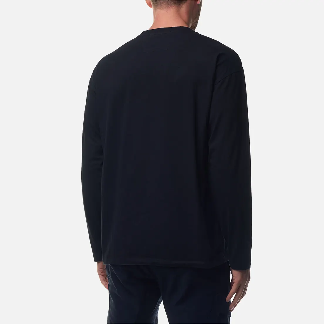 C.P. Company Мужской лонгслив Brushed Mixed Boxy