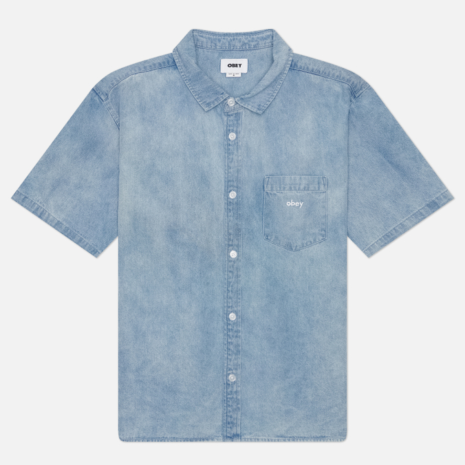 Мужская рубашка OBEY Owens Denim