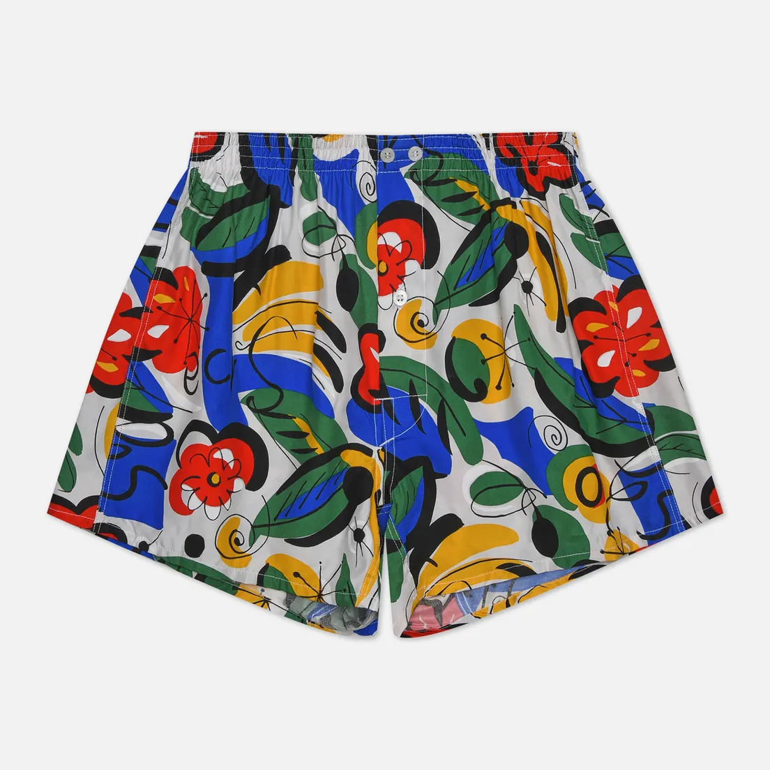 Anonymous Ism Мужские трусы Rayon Ette Hand Flower Pattern