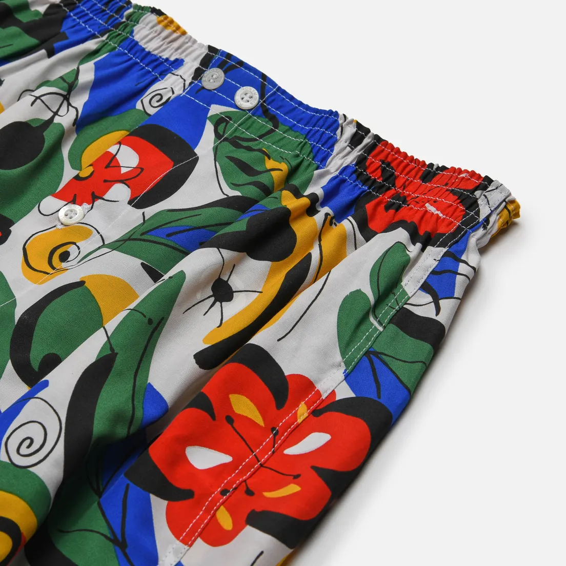 Anonymous Ism Мужские трусы Rayon Ette Hand Flower Pattern