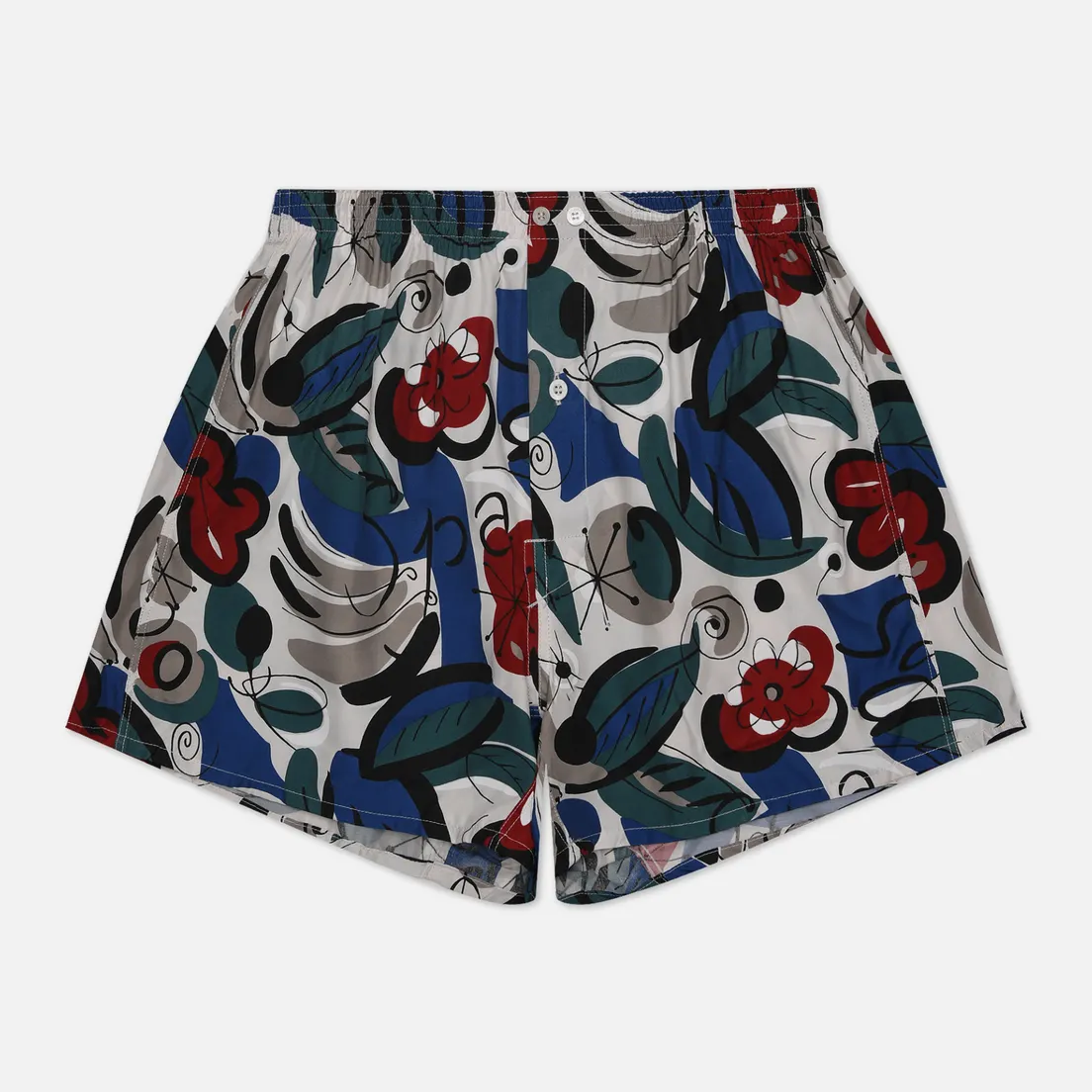 Anonymous Ism Мужские трусы Rayon Ette Hand Flower Pattern