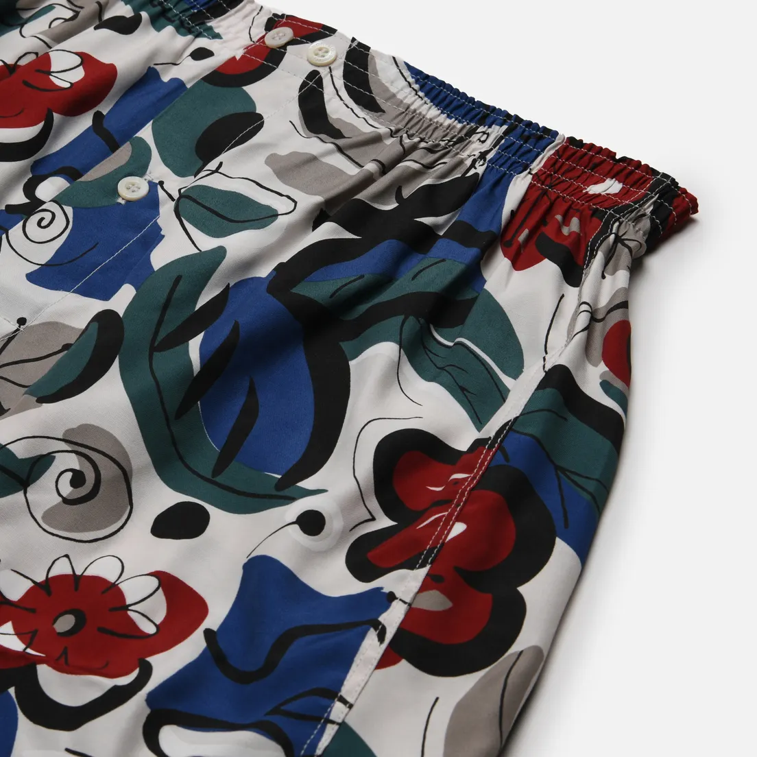 Anonymous Ism Мужские трусы Rayon Ette Hand Flower Pattern