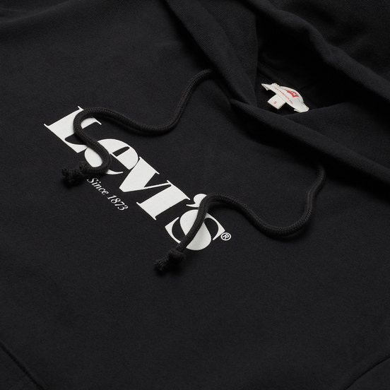 Женская толстовка Levi's Graphic Standard New Logo Hoodie Caviar