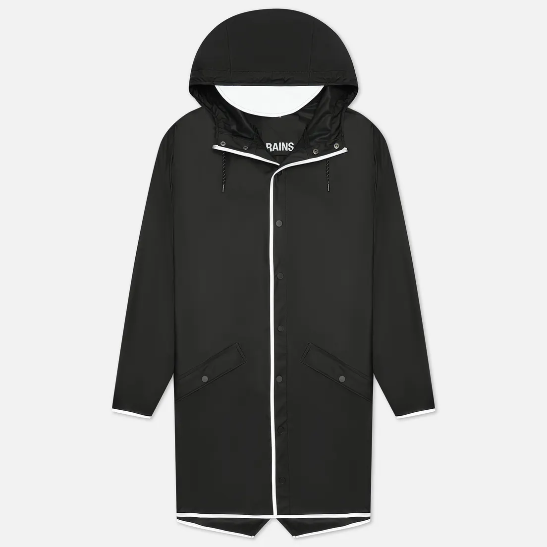 RAINS Мужская куртка дождевик Reflective Long Hooded